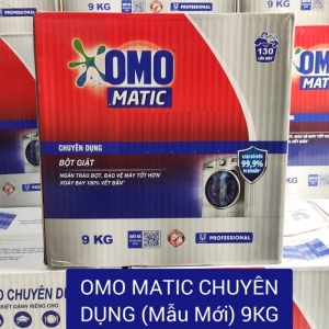 Bột giặt Omo Matic 9kg chuyên dụng đa cửa